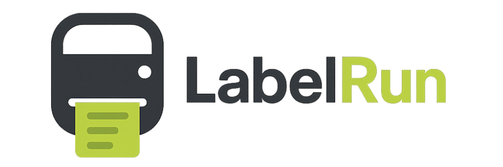 LabelRun – תוכנה להדפסת מדבקות ברקוד (ZPL/TSPL) בעברית